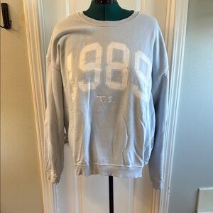 Taylor Blue 1989 Crewneck Sweater